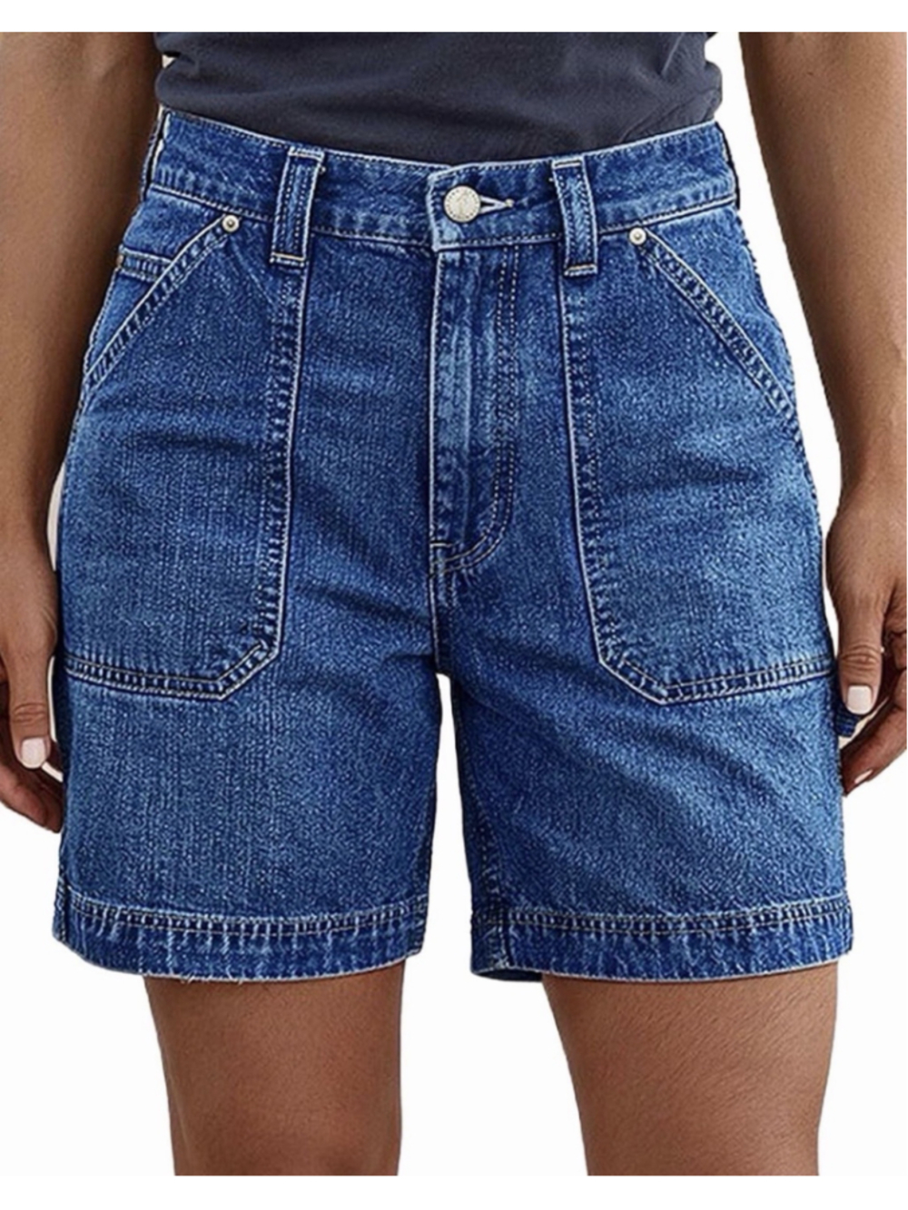 Flamingals High Waist Denim Shorts M